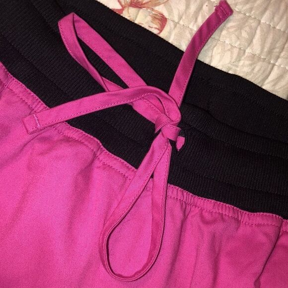 Scrubstar XS Pink with Black Details Scrub Uniform Pants - Picture 11 of 12